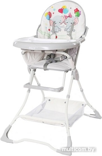 Стульчик для кормления Carrello Buddy T-633/1 (white elephants)