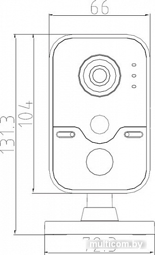 IP-камера Hikvision DS-2CD2420F-I