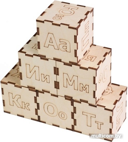 Кубики Paremo Алфавит PE720-38