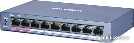 Неуправляемый коммутатор Hikvision DS-3E0109P-E/M(B)