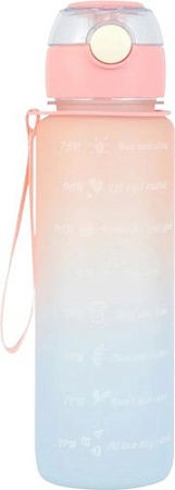 Бутылка для воды Sundays Summer (0.8л, розовый)