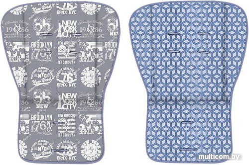 Коляска прогулочная «книга» Lorelli S300 2019 (синий/серый)