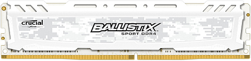 Оперативная память Crucial Ballistix Sport LT White 4GB DDR4 PC4-19200 [BLS4G4D240FSC]
