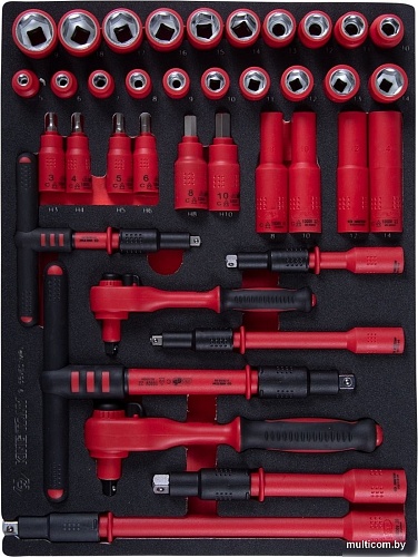 Набор головок слесарных King Tony 9-55VE01MRV