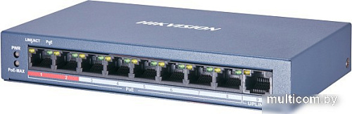 Неуправляемый коммутатор Hikvision DS-3E0109P-E/M(B)
