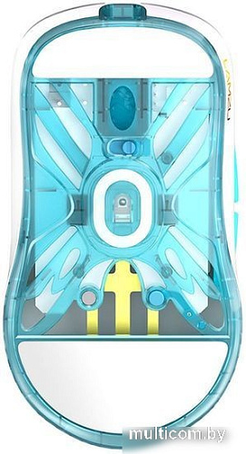 Игровая мышь Lamzu Atlantis Mini Pro (белый/голубой)