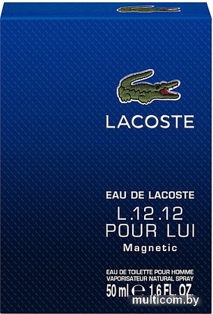 Lacoste L.12.12 Pour Lui Magnetic EdT (50 мл)