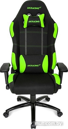 Кресло AKRacing K7012 (черный/зеленый)