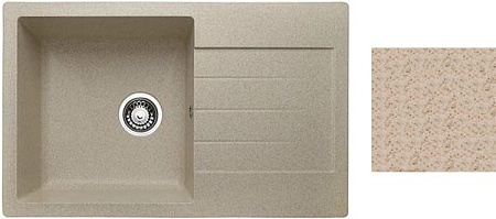 Кухонная мойка Granicom G016 (кремовый)