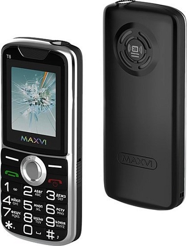 Мобильный телефон Maxvi T8 (черный)