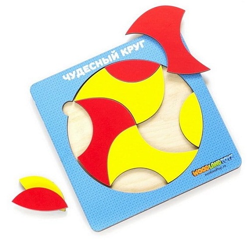 Мозаика/пазл WoodLand Toys Чудесный круг 083209