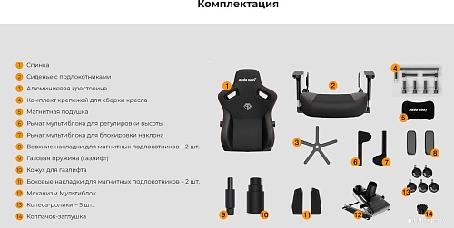 Игровое (геймерское) кресло AndaSeat Kaiser 3 AD12YDC-L-01-A-PV/C (бордовый)