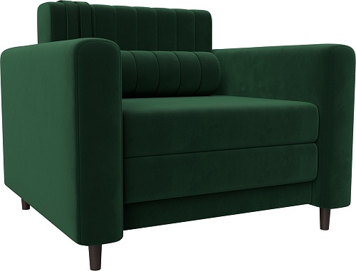 Кресло-кровать Лига диванов Лига-070 132558 (велюр Seven 626 зеленый)