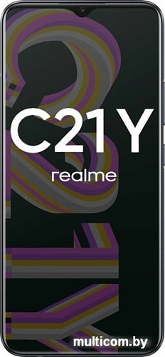 Смартфон Realme C21Y RMX3261 3GB/32GB международная версия (черный)