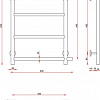 Полотенцесушитель Fincopper FCEB 63x50 (RAL)