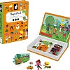 Развивающая игра Janod Книга-игра Времена года Магнитная J02721