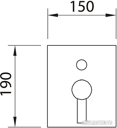 Смеситель Clever Start Elegance 61111