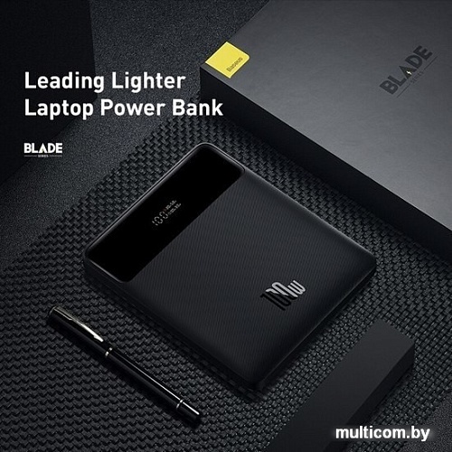 Внешний аккумулятор Baseus Blade Power Digital Display 20000mAh (черный)