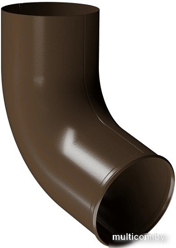 Кровля Docke Stal Premium Отвод трубы D90 (каштан 8017)