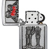 Зажигалка Zippo Couple Love Brushed Chrome 48688