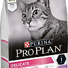 Сухой корм для кошек Pro Plan Delicate Adult OptiRenal с индейкой 3 кг
