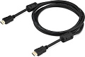 Кабель Buro 19M-1.8M-MG HDMI - HDMI (1.8 м, черный)