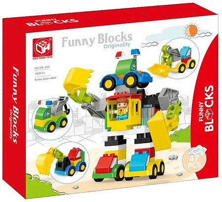 Конструктор Kids Home Toys Автобот 4371518