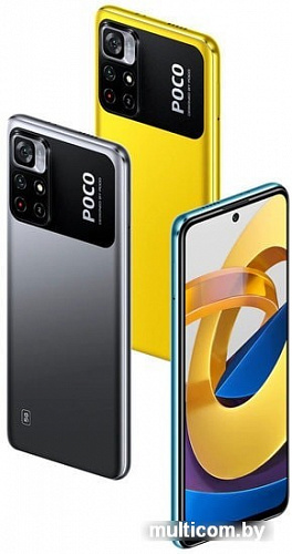 Смартфон POCO M4 Pro 5G 6GB/128GB международная версия (черный)