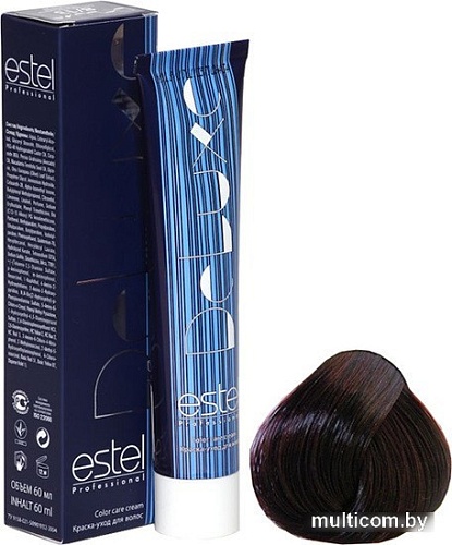 Estel Professional De Luxe 5/67 светлый шатен фиолетово-коричневый