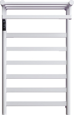 Полотенцесушитель Maxonor PL-TRE05-50-6-8 с полкой (белый, подключение слева)