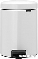 Brabantia Pedal Bin NewIcon 5 л (белый)