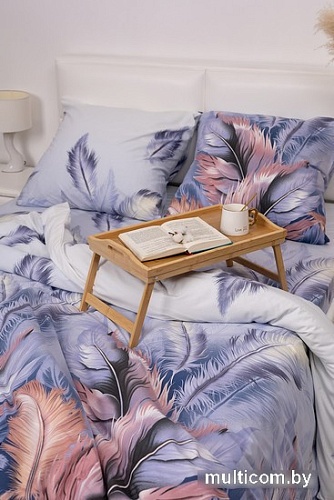 Постельное белье Миланика Прикосновение Семейный (поплин)