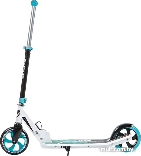 Самокат Novatrack Polis 160 Plastic (белый/голубой)
