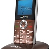 Мобильный телефон Maxvi B10 (коричневый)