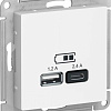 Розетка USB Schneider Electric AtlasDesign ATN001339
