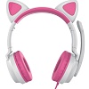 Наушники QUMO Game Cat (белый/розовый)