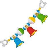 Погремушка Stellar Подвеска погремушка. Колокольчики на коляску 01544