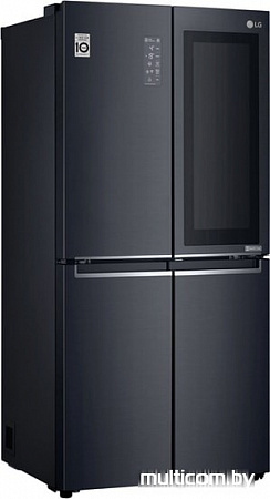 Четырёхдверный холодильник LG GC-Q22FTBKL