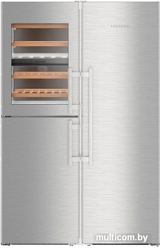 Комбинация side by side Liebherr SBSes 8496 PremiumPlus