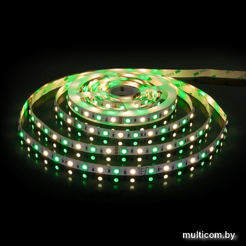 Светодиодная лента Elektrostandard 24V 14.4W 60Led 5050+5050 IP20 MIX RGB/дневной белый a053729