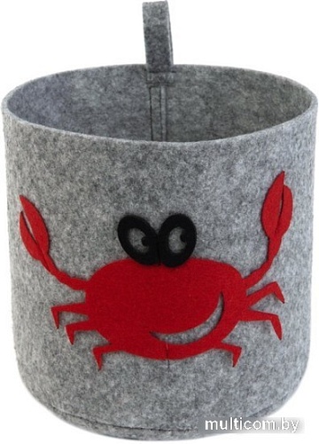 Органайзер для хранения Eva Funny Краб Я47311 (светло-серый)