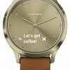 Умные часы Garmin Vivomove HR Premium S/M (золотистый/коричневый)