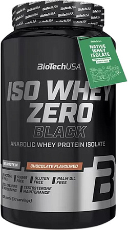 Протеин BioTech USA Iso Whey Zero Black (908 г, клубника)