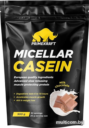 Протеин Prime Kraft Micellar Casein (900г, молочный шоколад)