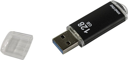 USB Flash Smart Buy V-Cut 128GB (черный)