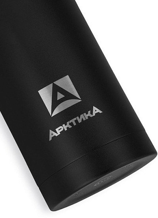 Термос Арктика 105-500 500мл (черный текстурный)
