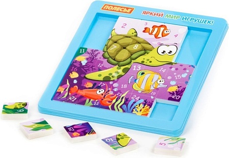 Развивающая игра Полесье Морские обитатели №3 25092