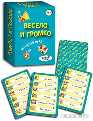Настольная игра Topgame Весело и громко 01552