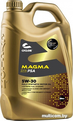 Моторное масло Cyclon Magma Syn PSA 5W-30 5л