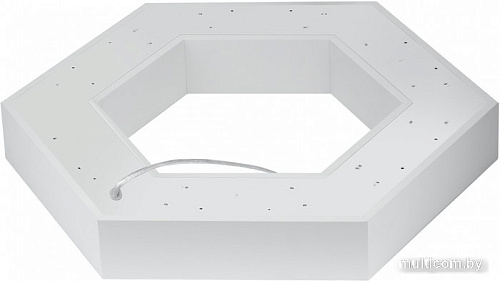 Подвесная люстра ЭРА Geometria Hexagon SPO-124-W-40K-051 Б0058882